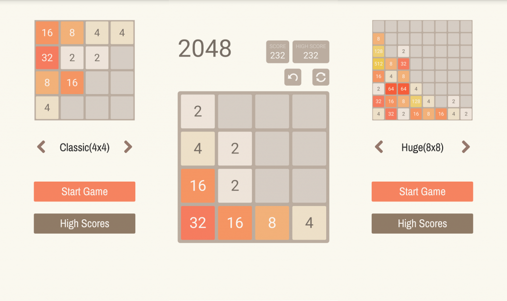 2048 most puzzle game