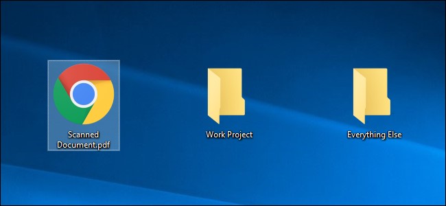 How to organize Windows desktop