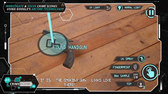 A&E® Crime Scene AR