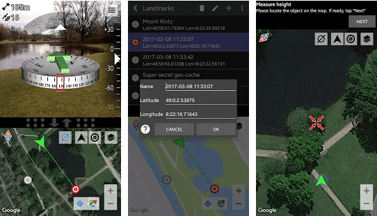 AR GPS Compass 3D