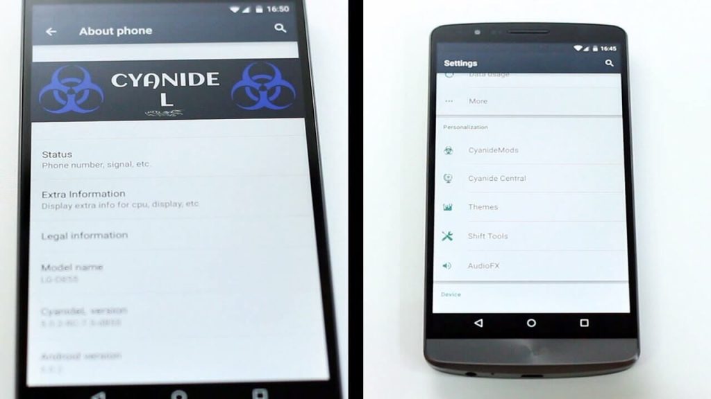Cyanide L Android Lollipop