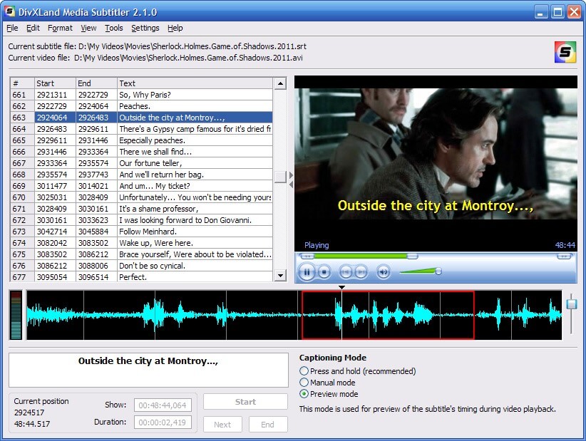 closed captions software for mac