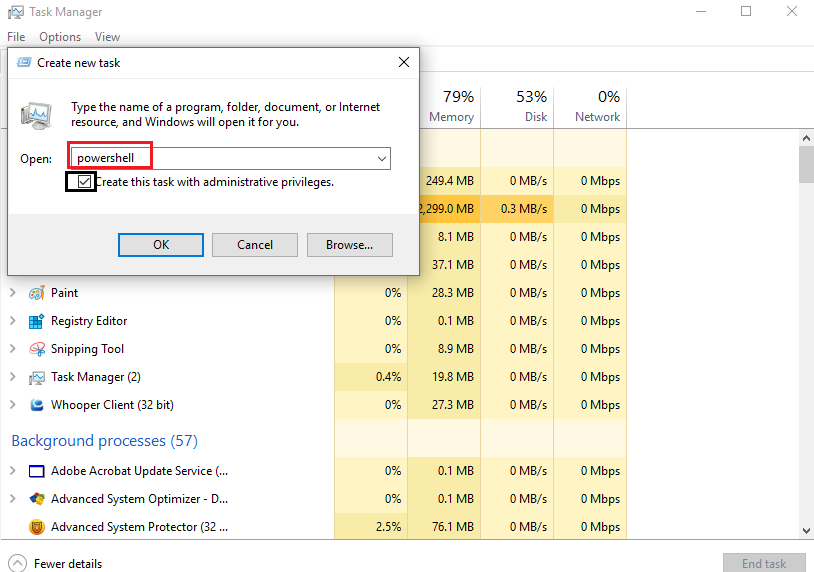 Launch Task Manager