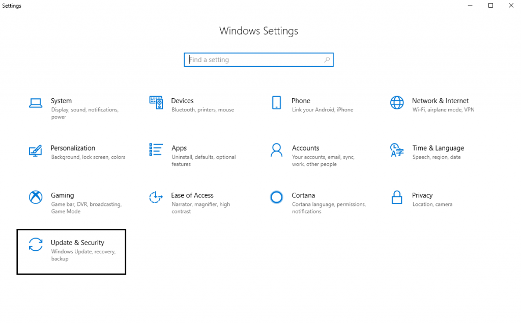 Run Windows Update