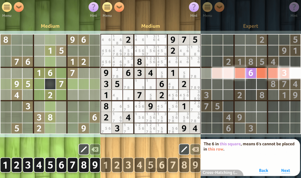 Sudoku puzzle game for android users