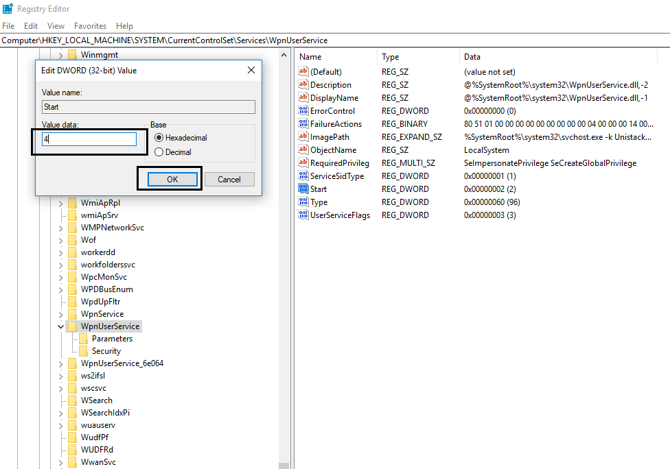 Tweak with Registry