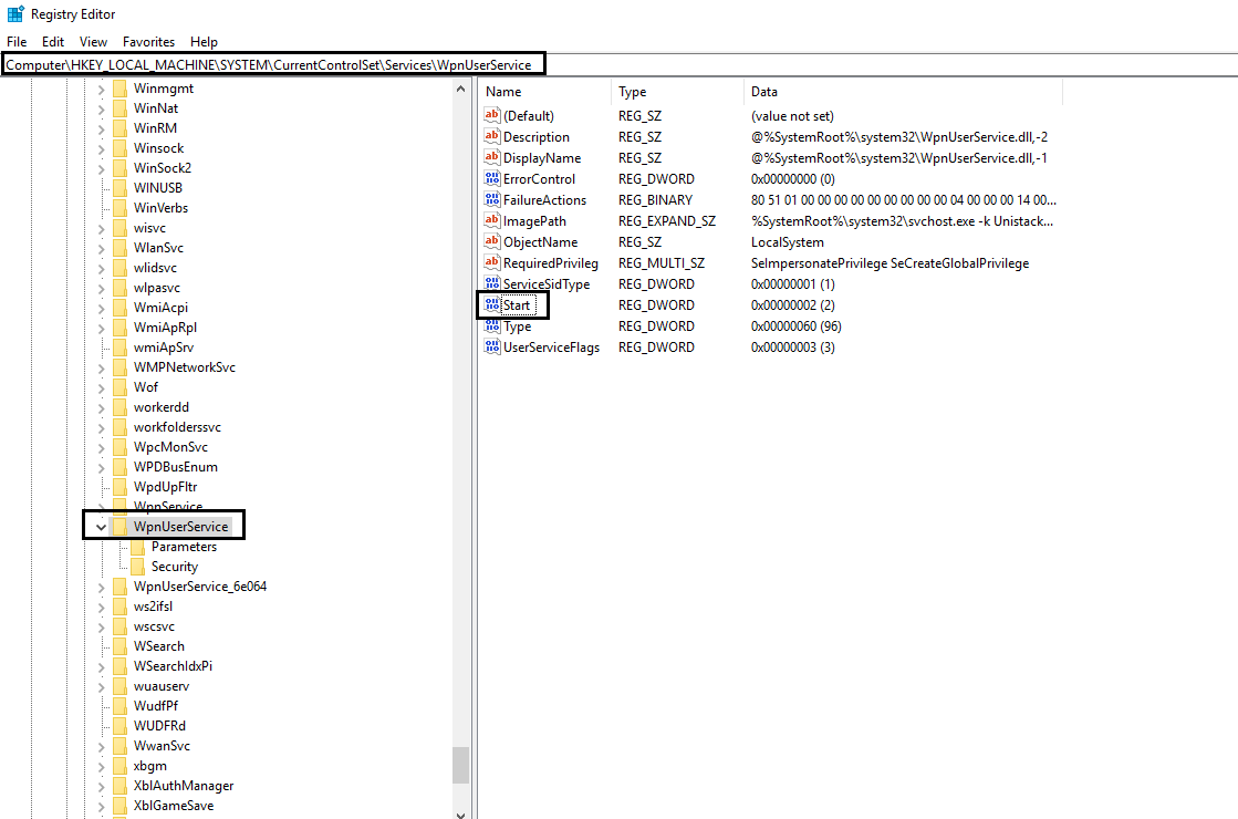 Tweak with Registry