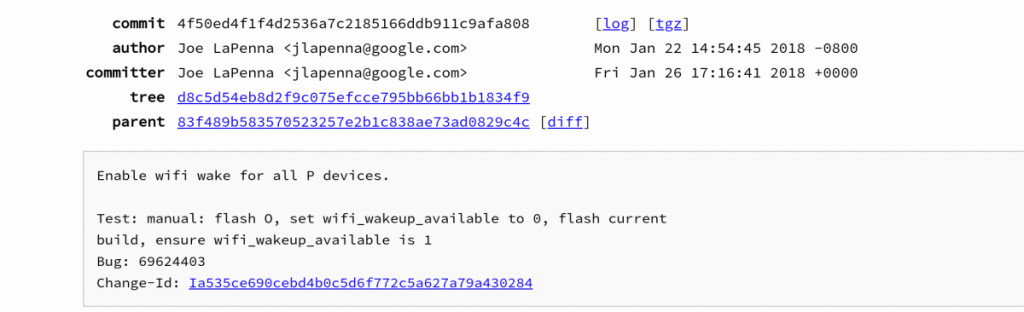 WHAT ARE THE CHANGES SEEN IN AOSP