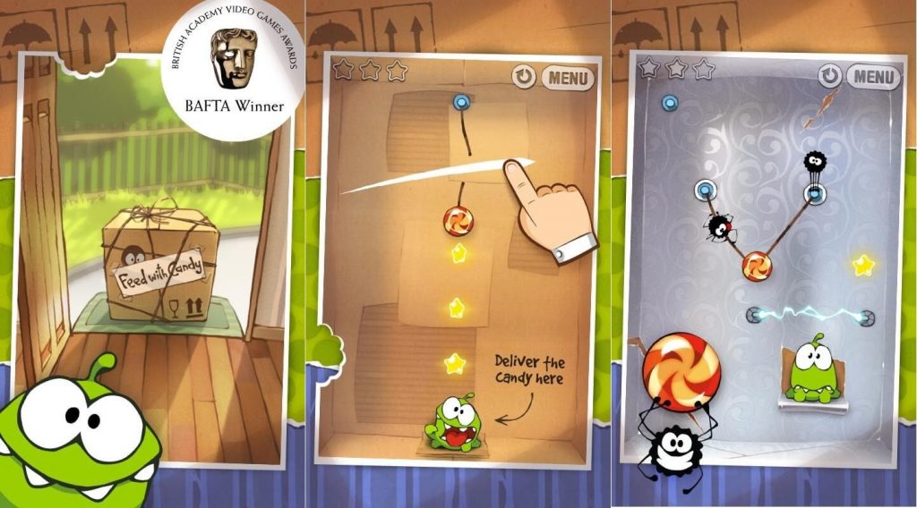 best puzzle app Cut the Rope