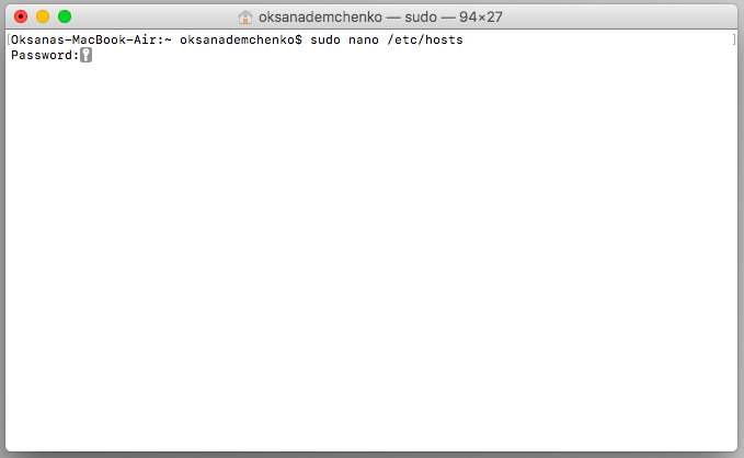 How to Edit Hosts File on Mac with Terminal