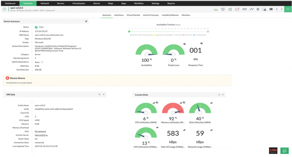 ManageEngine OPManager