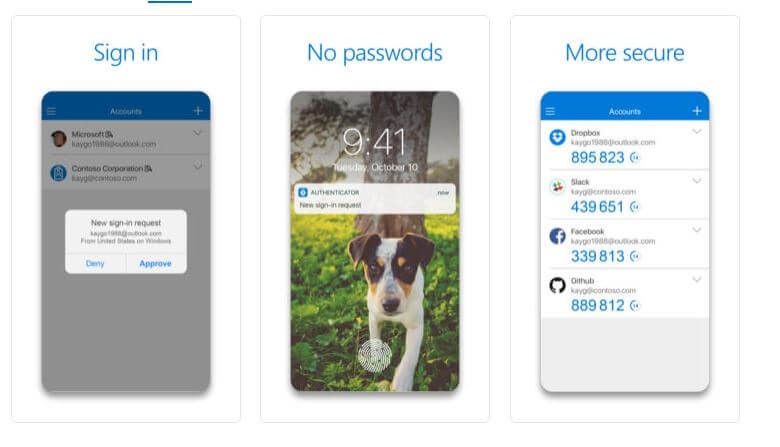 microsoft authenticator transfer to new iphone