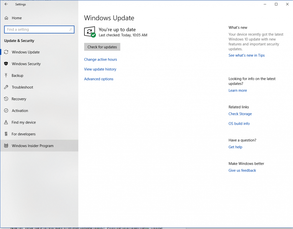 Opt-out of the Windows Insider Program - 2