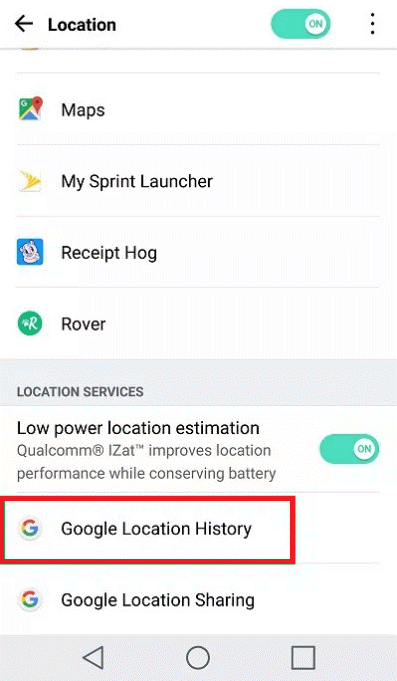 Prevent Google From Tracking Your Smartphone-step-2