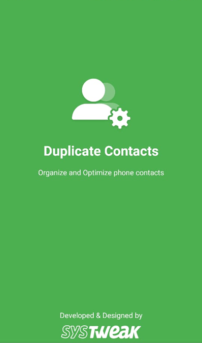 duplicate contact fixer from systweak software