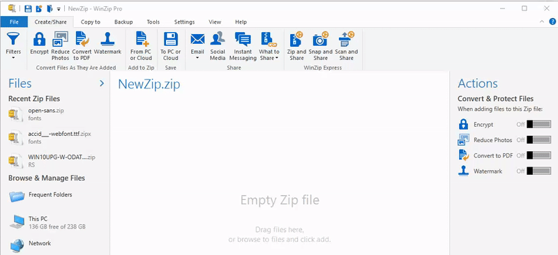 free .zip file extractor