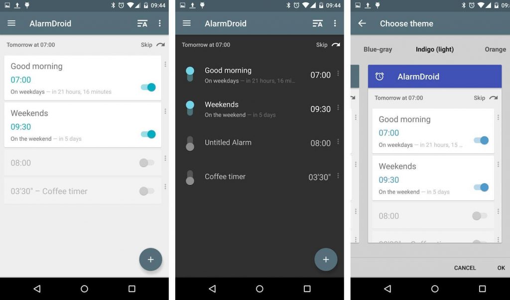 AlarmDroid - android alarm clock app