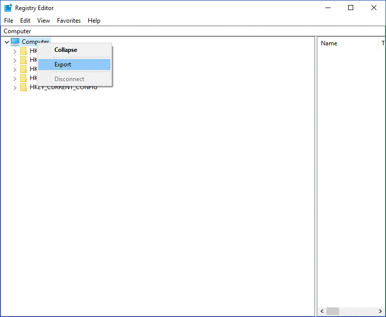 Backup Registry Editor