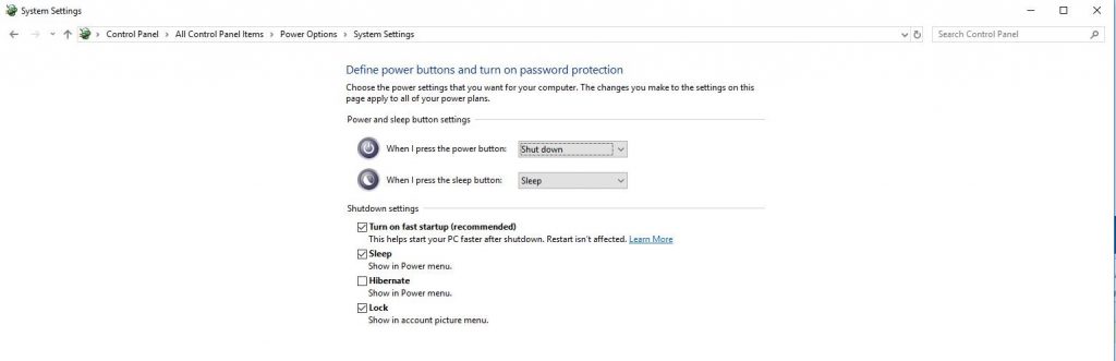 How To Turn Off Fast Startup In Windows 10 0281