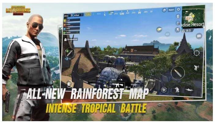 PUBG- battle royal game for android 