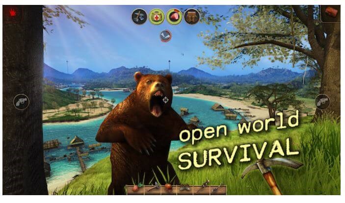 Radiation Island - android battle royal game