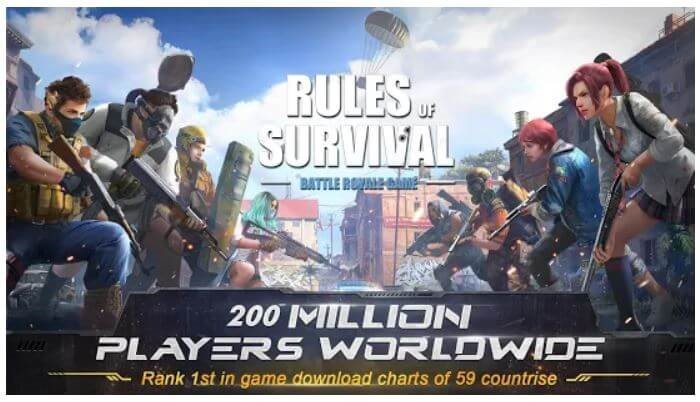 Rules of Survival- android battle royal game