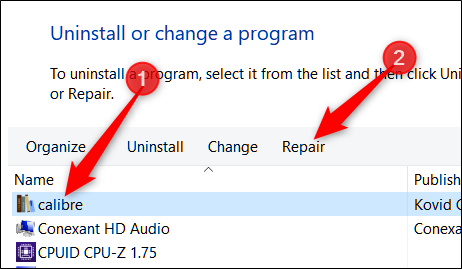 control panel- How to Repair a Program on Windows 10-3