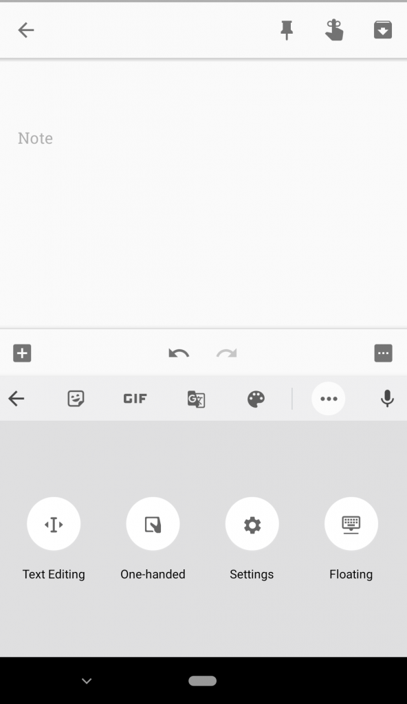 Steps To Use Gboard on Google Keep - 2