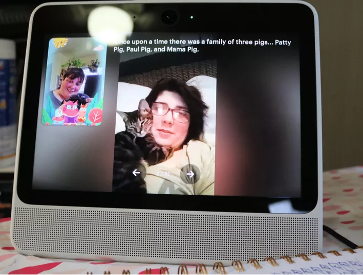 tell stories to kid facebook portal