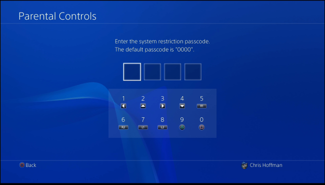 Set up Parental Controls