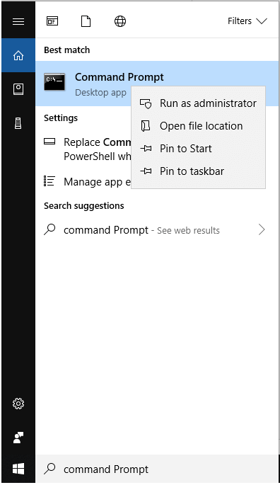 Using Elevated Command Prompt