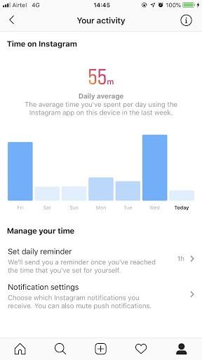 instagram activity