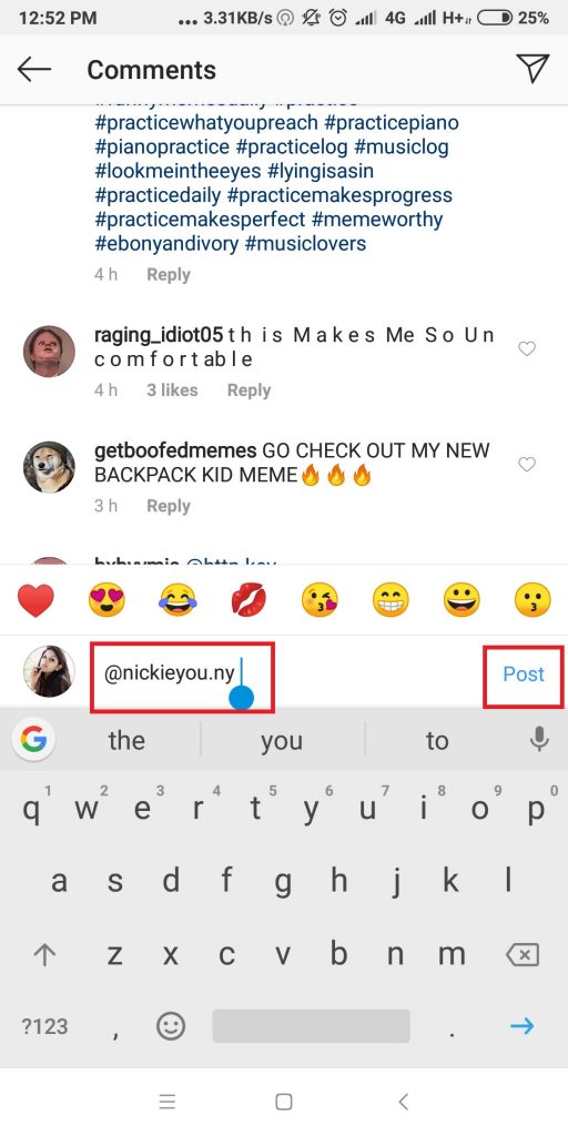 How to tag someone on Instagram