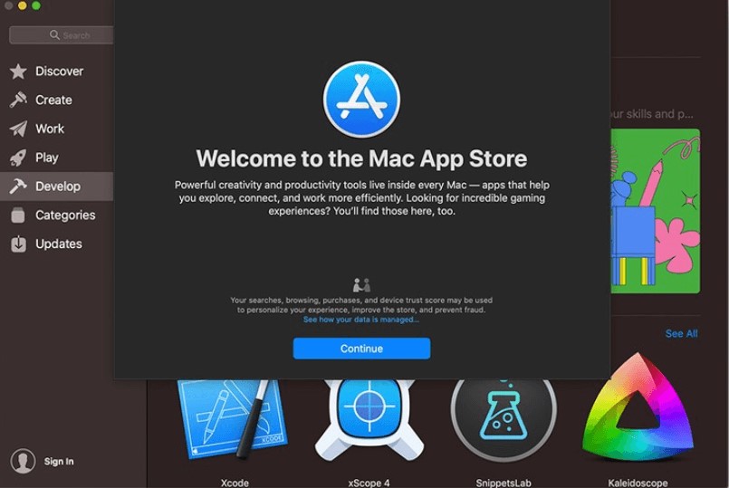 mac app store on windows