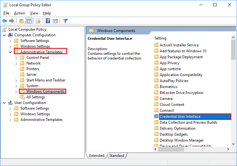 Windows Components
