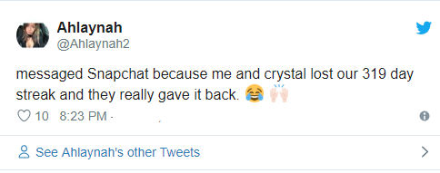 snapstreak give back