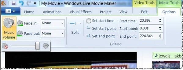 Adjust the Sound