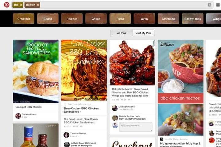 Pinterest Guide Search Suggestions