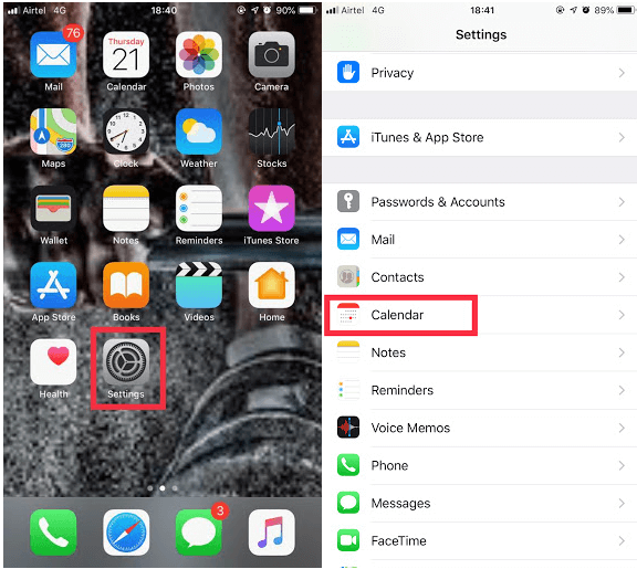 Steps To Get Your Calendar Entries On Android step-1