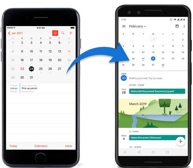 Steps To Get Your Calendar Entries On Android