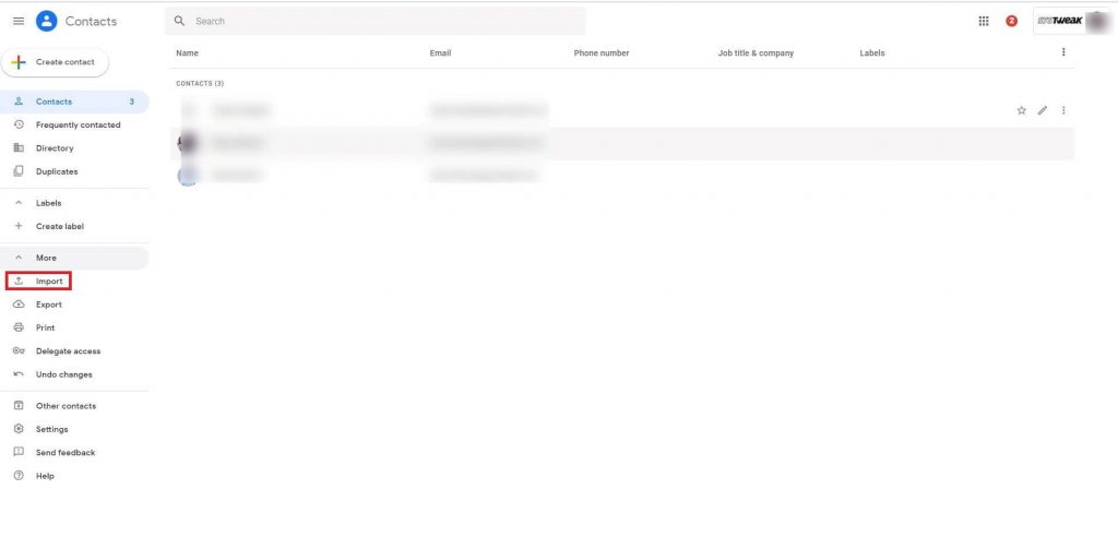 Steps To Migrate Contacts step-7