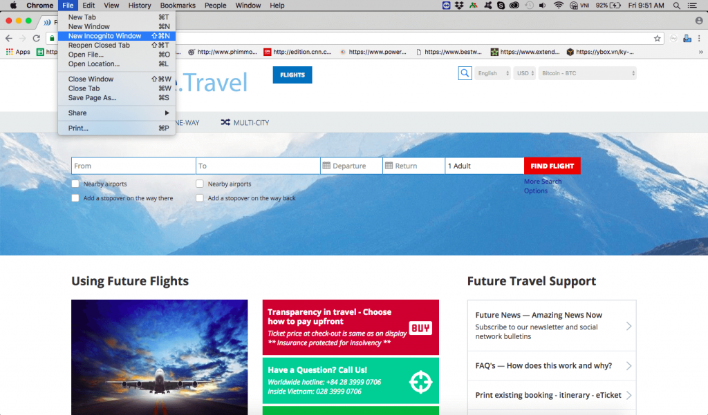 Travel Bookings