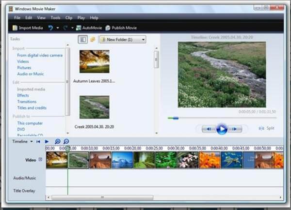 how to crop a video on windows movie maker