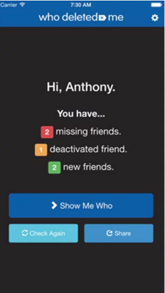 Who Deleted me