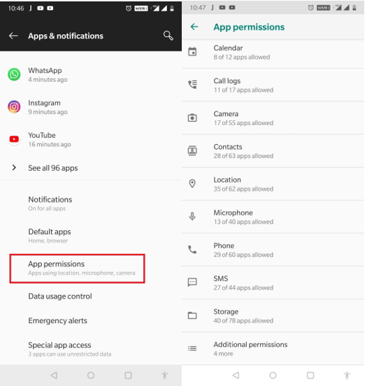 How To Manage App Permissions On Android?