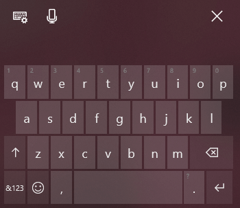The Shape Writer Keyboard