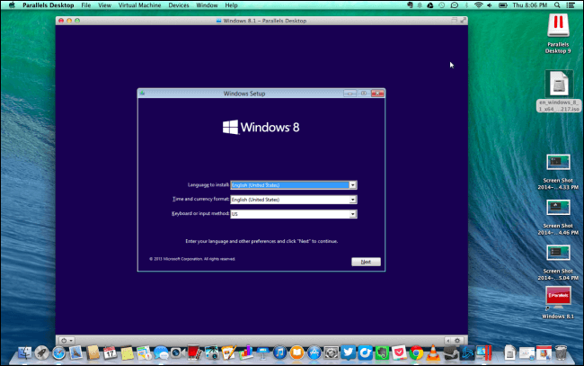 mac os virtual machine windows 10