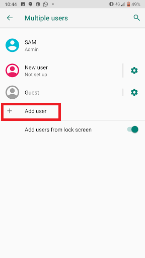 add user step-4