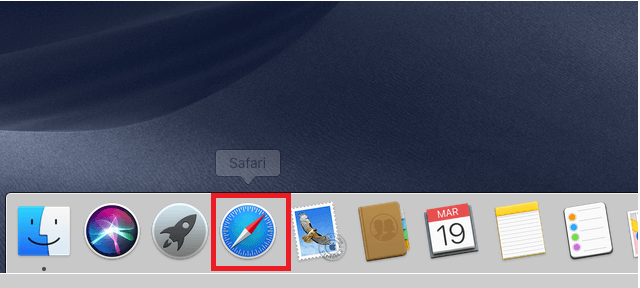 launch safari on mac