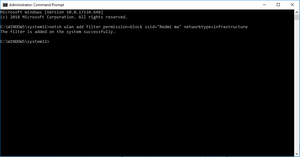 Add A Wireless Connection To Your Blocklist step-2